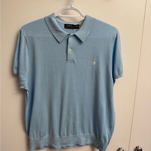 polo ralph lauren knit polo collar shirt size xl